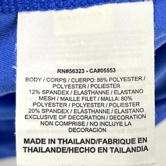 Nike Dri-Fit V-Neck Athletic Tshirt Ladies Size S (4-6) White Embroidery‎ - Picture 6 of 10